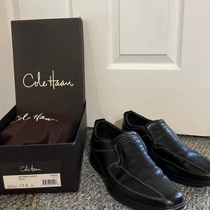 Cole Haan Air Everett. Slipon Black 11.5 M